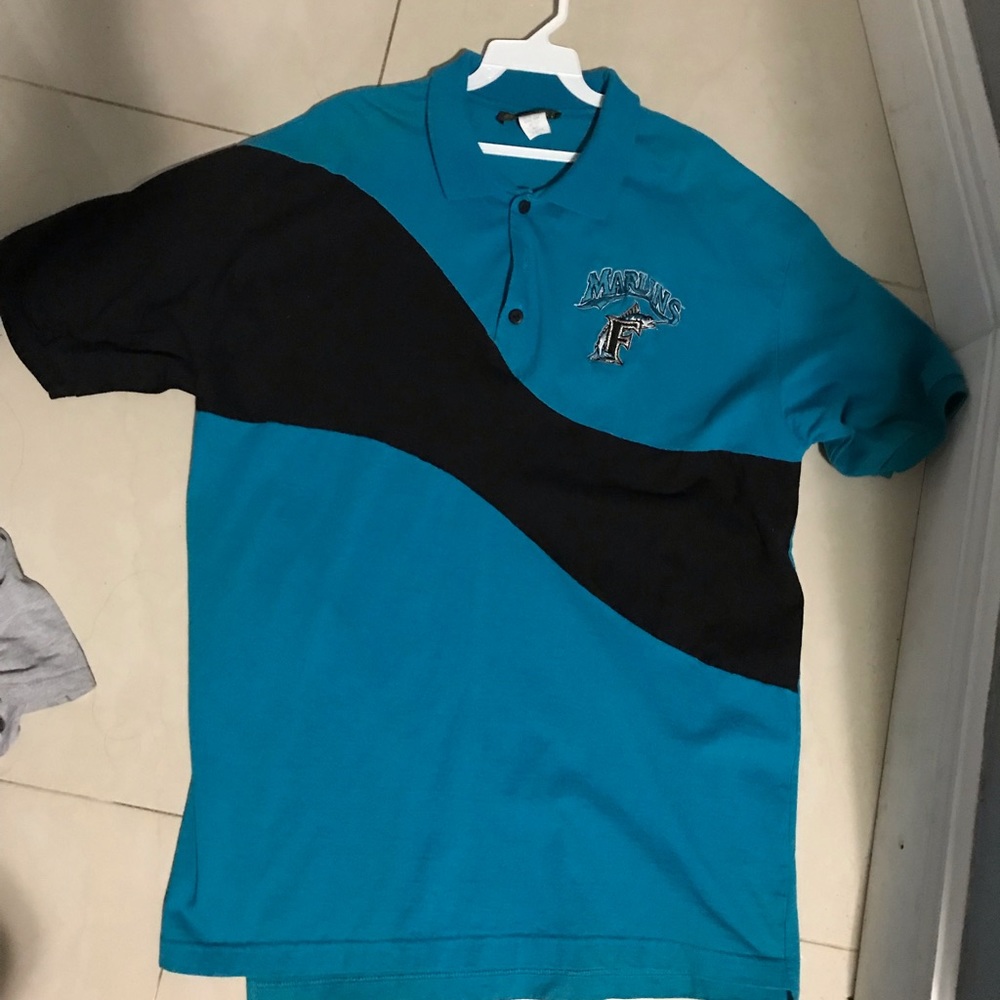 Vintage Florida Marlins polo